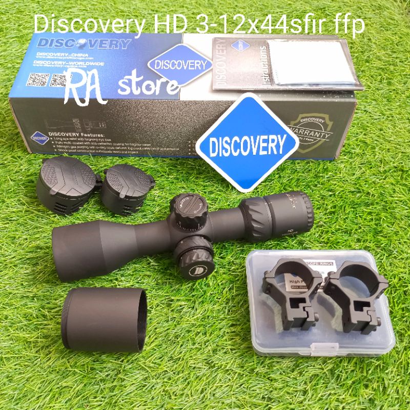 Teleskop discovery HD 3-12x44sfir ffp - discoveryopt HD 3-12x44SFIR FFP