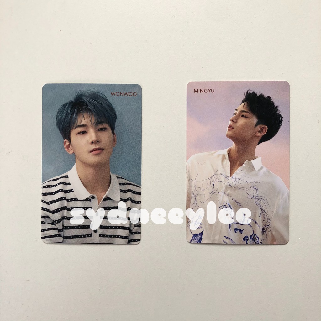 HMV FLFL FALLIN FLOWER SEVENTEEN WONWOO MINGYU