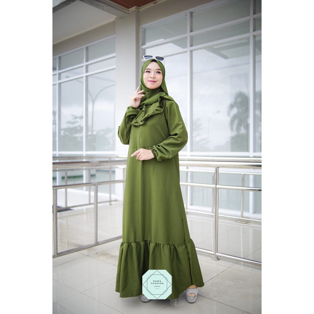 Baju Gamis Shakilla Terlaris / Dress Muslim Bahan Shakilla Adem Tidak Nerawang / Gamis Dress Murah Terbaru 2023 / Maxi Dress Bahan Shakilla