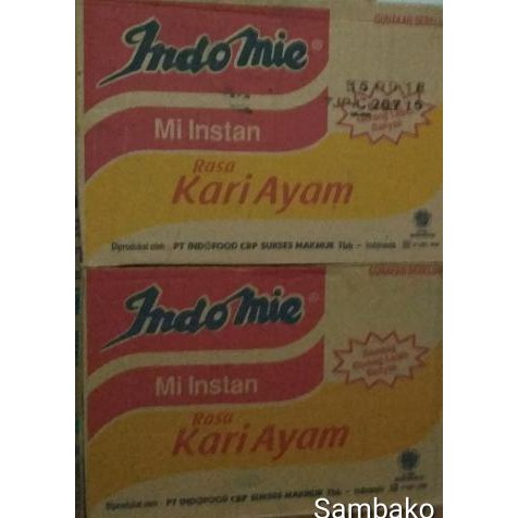

Terlaris# Indomie Kari Ayam Per Karton