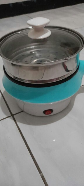 Panci Wajan Set Stainless Elektrik Peralatan Masak Perlengkapan Dapur Perabotan Rumah Tangga
