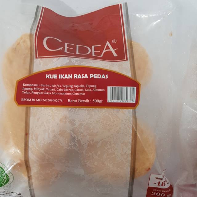

Kue ikan rasa pedas