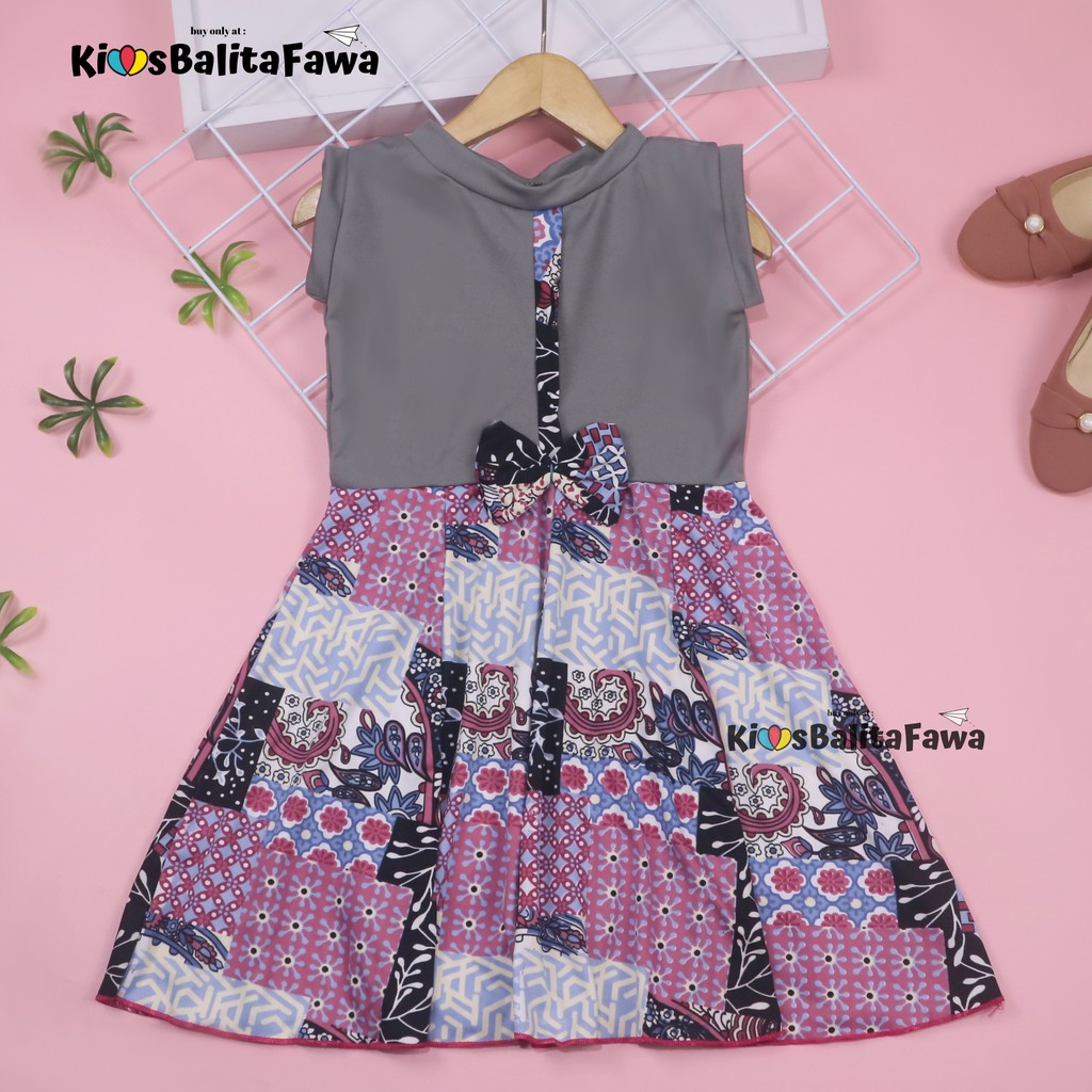 Dress Lala uk. 4-5 Tahun / Dress Balita Dress Anak Cewek Dress Import Dress Yukensi Dress Murah