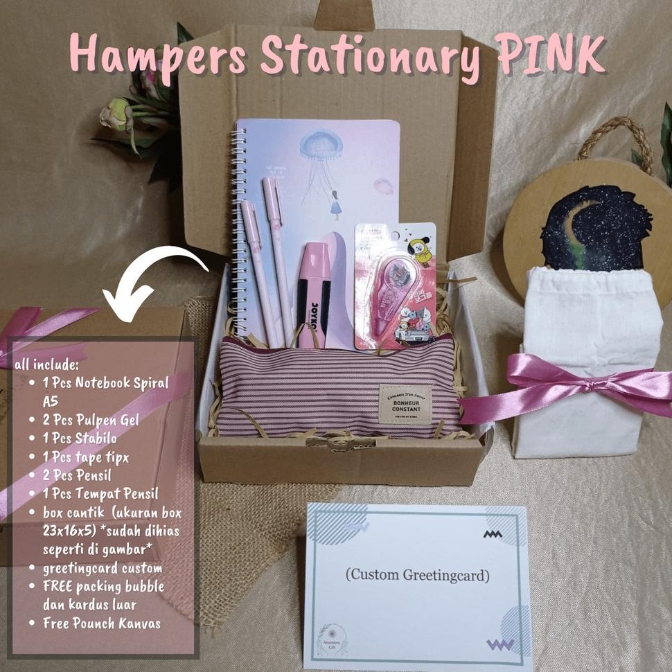 

Banyak Dicari [HAMPERS STATIONARY EDISI PINK] GIFTBOX KADO ALAT TULIS WISUDA / NOTEBOOK STATIONERY [Anandaru Gift] Get Now