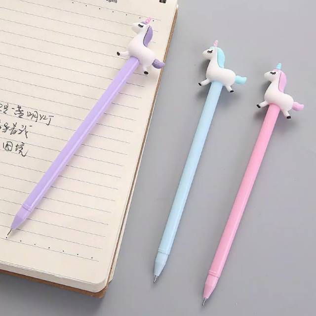 

Ready JKT Pen unicorn balpoint pulpen lucu unik balpoint murah ink cute