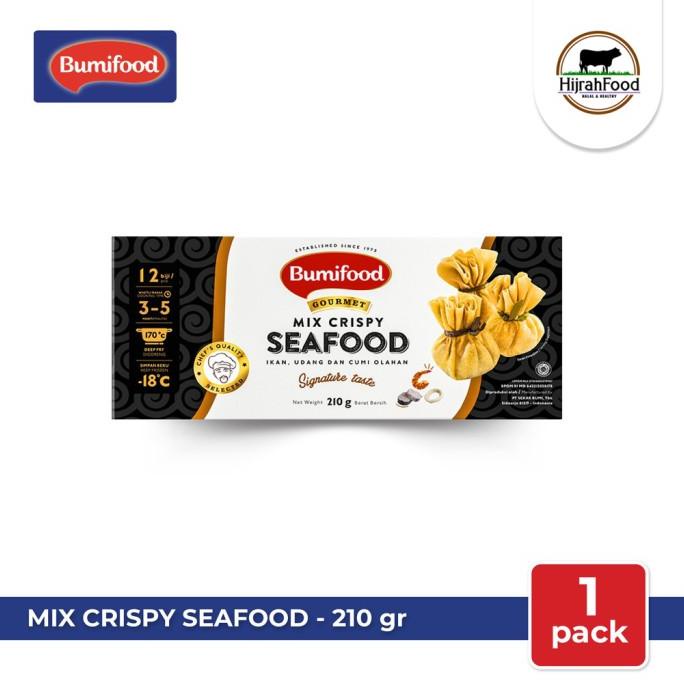 

Bumifood Gourmet Mix Crispy Seafood / Olahan Ikan Udang Cumi (210 gr)
