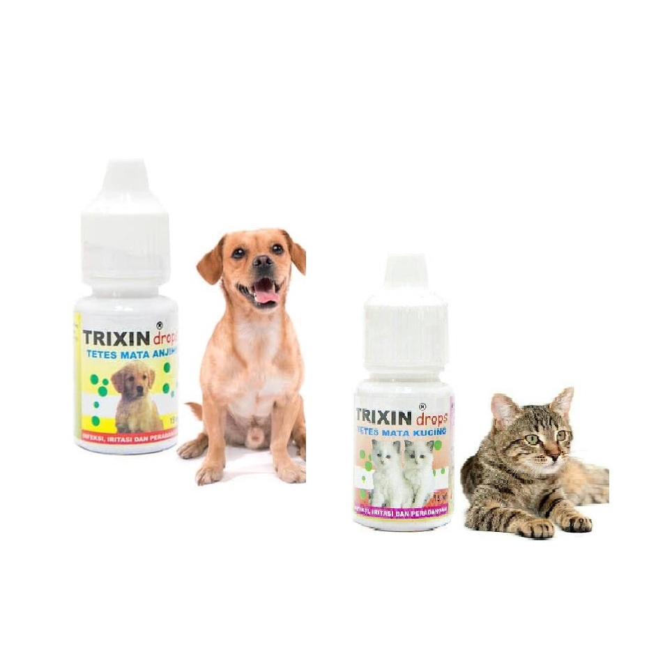 PH.Medan TRIXIN DROPS DOG&amp;CAT - OBAT TETES MATA