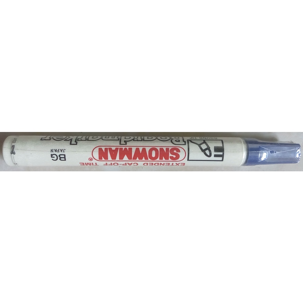 

Spidol Snowman Whiteboard Marker Biru BG-12