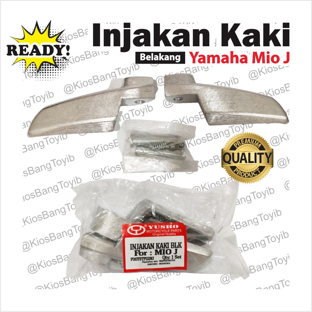 Karet Footstep Barstep Belakang/Pijakan Kaki Belakang Yamaha Mio J (YUSHO)