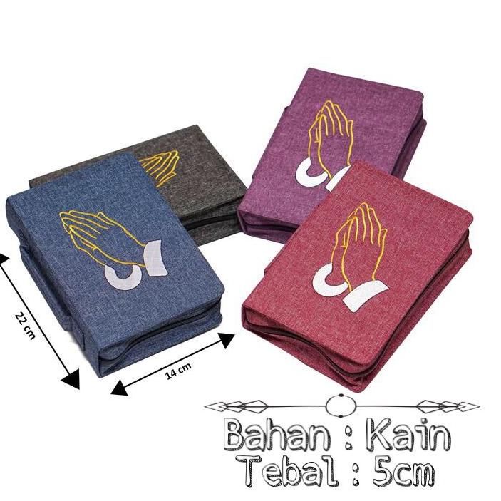 

ING Sampul Alkitab + Tas Cover Sampul Kidung Jemaat Sedang Bahan Kain - Tangan Berdoa✽ (Ready Stok)Big sale ➬