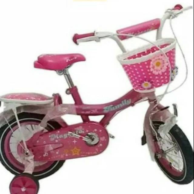 Sepeda Anak Mini Family Magenta 12
