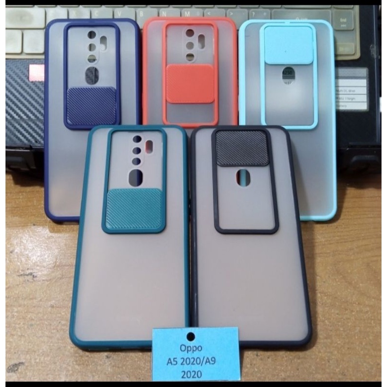 [SLS] Hard Case Oppo A5 2020/A9 2020 Pelindung Camera Slide Dove My Case