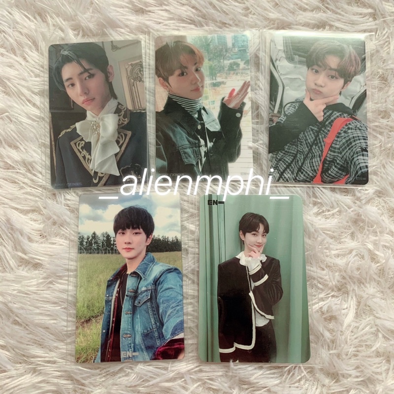 [Ready Stock] Enhypen Lucky Draw LD Yizhiyu yzy pt.2 BDO BDC Jungwon Sunghoon