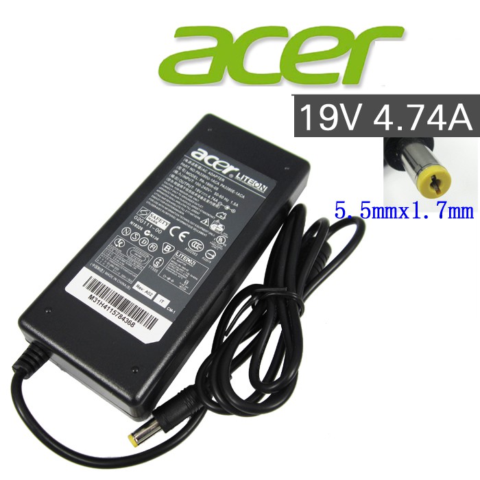 Adaptor / Charger laptop Acer 19V - 4.74A Original