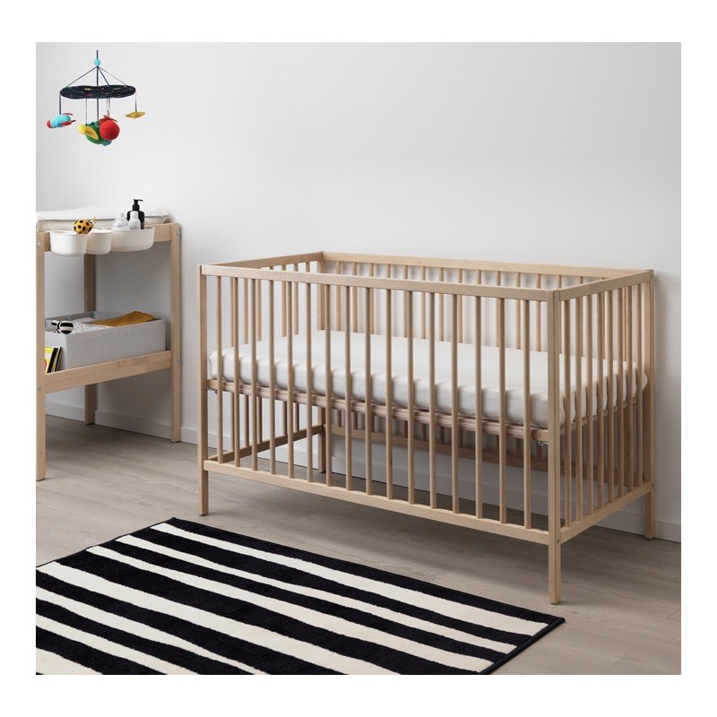 SNIGLAR ranjang bayi, box bayi, tempat tidur bayi 123x66x80 cm