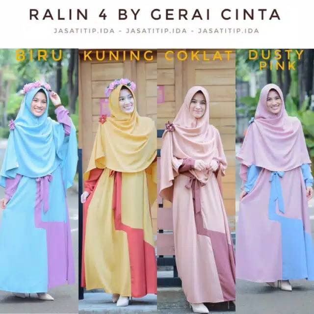 REDY STOCK Gamis Set By Gerai Cinta (Gerai Saffa)