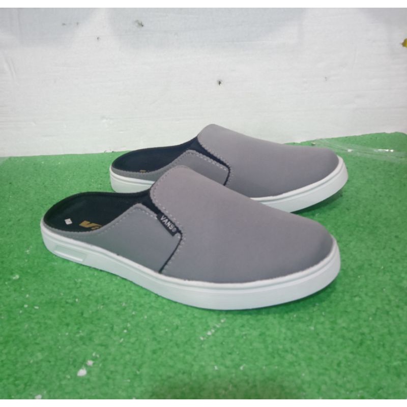 Sepatu Selop Pria  Sepatu Sandal Cowok Santai Slop Sepatu Pria Dewasa Slip On