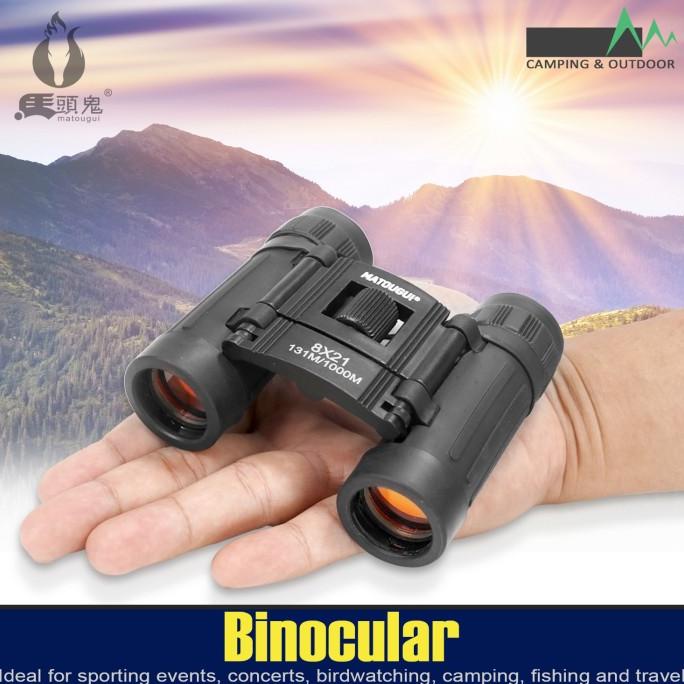 Teropong Lapangan Bushnell 8x21 Binocular
