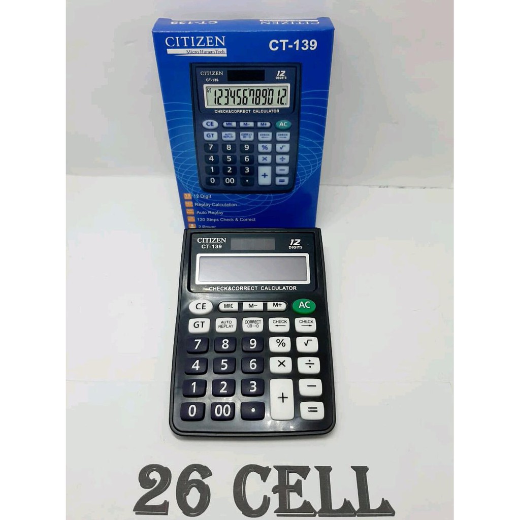 

Kalkulator Citizen CT 139