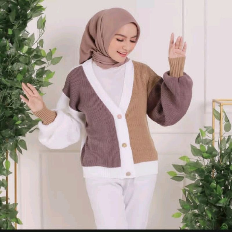 CARDIGAN RAJUT KNIT HIGS TWISS