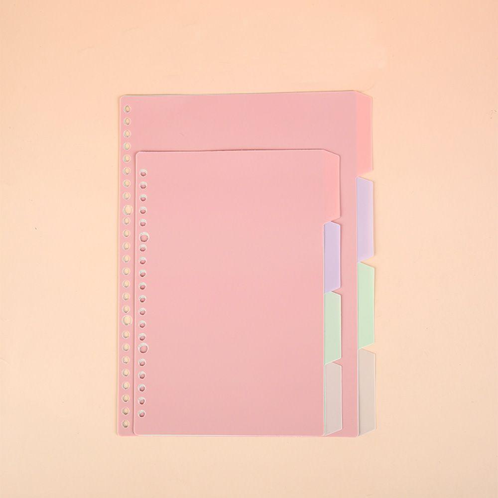 Penyekat Indeks Binder Plastik Nanas Produk Kantor Untuk Folder Notebook Sheet Protector Tab Indeks Multicolor