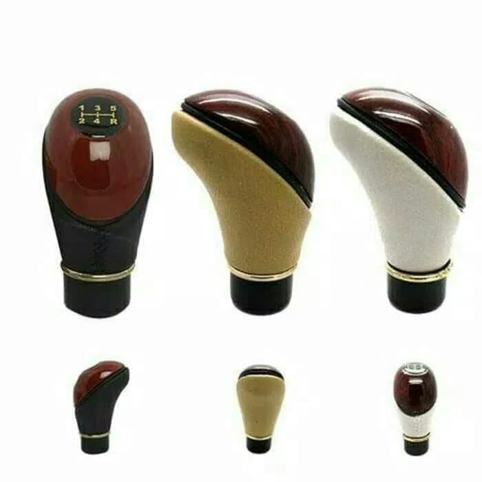 Gear / Shift Knob Motif Kayu universal untuk semua mobil