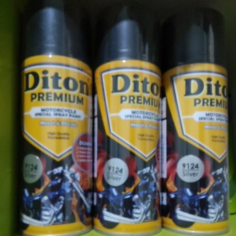 Cat semprot diton premium 9124 Silver