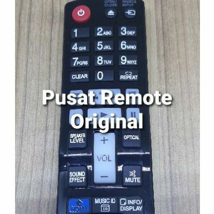 REMOTE REMOT LG DVD BLU RAY DISC HOME THEATER AKB72976021 MUSIC ID ORIGINAL ASLI