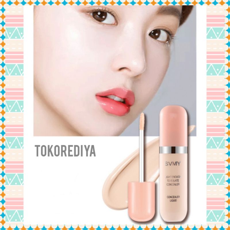 SVMY Original Light Enough To Isolate Liquid Concealer Long Lasting / Krim Wajah Tahan Air