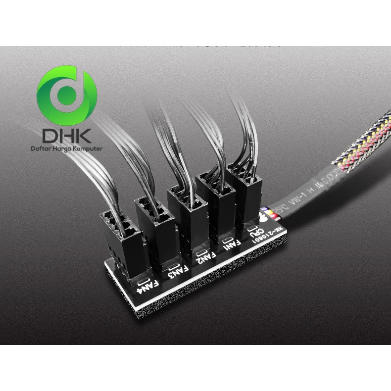 Spliter Fan 5 Port PWM 4Pin Coolmoon
