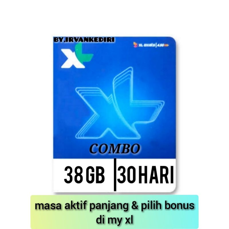 VC XL 38 GB COMBO (30 HARI) JATIM & JATENG