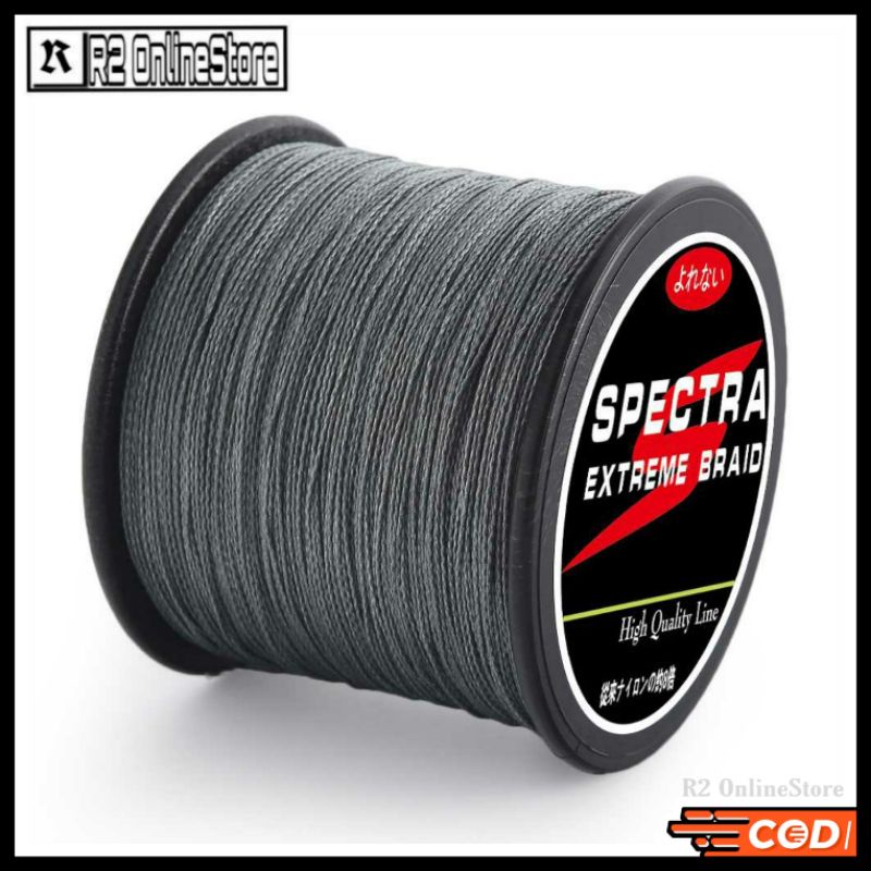 Soloplay Spectra Senar Benang Tali Pancing Extreme Braid Line 0.4 | 1.2 | 2.5 | 3.0 | 5.0  500 Meter