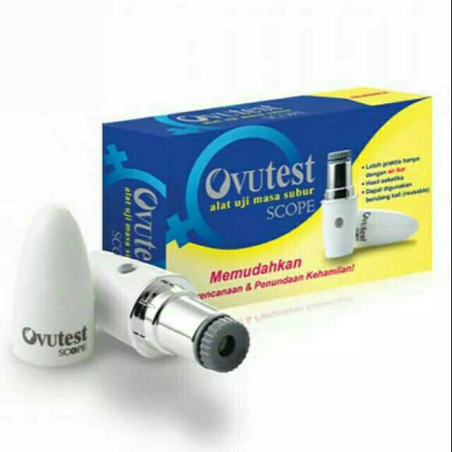 OVUTEST SCOPE Alat uji kesuburan wanita / Alat tes masa subur