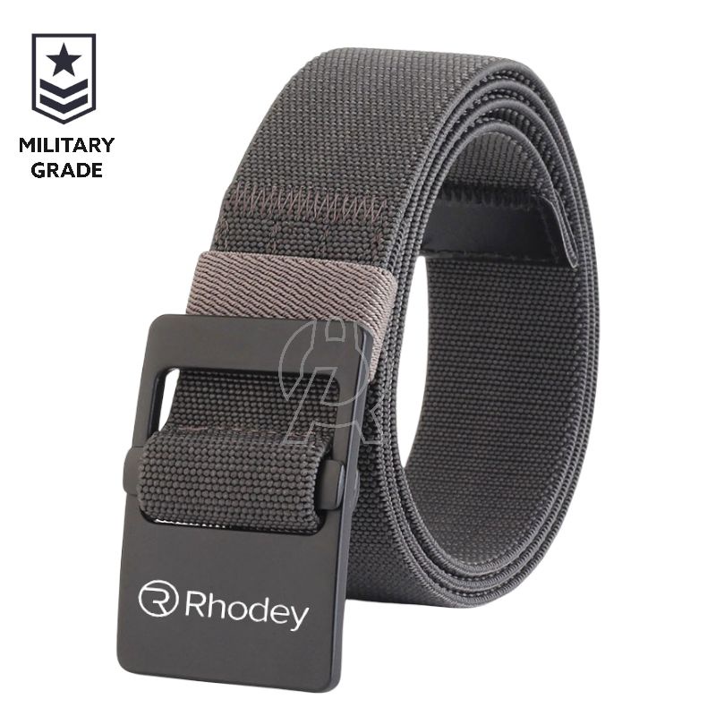 TERMURAH Rhodey Tali Ikat Pinggang Pria Sabuk Army Military Tactical Gesper Metal 120 cm