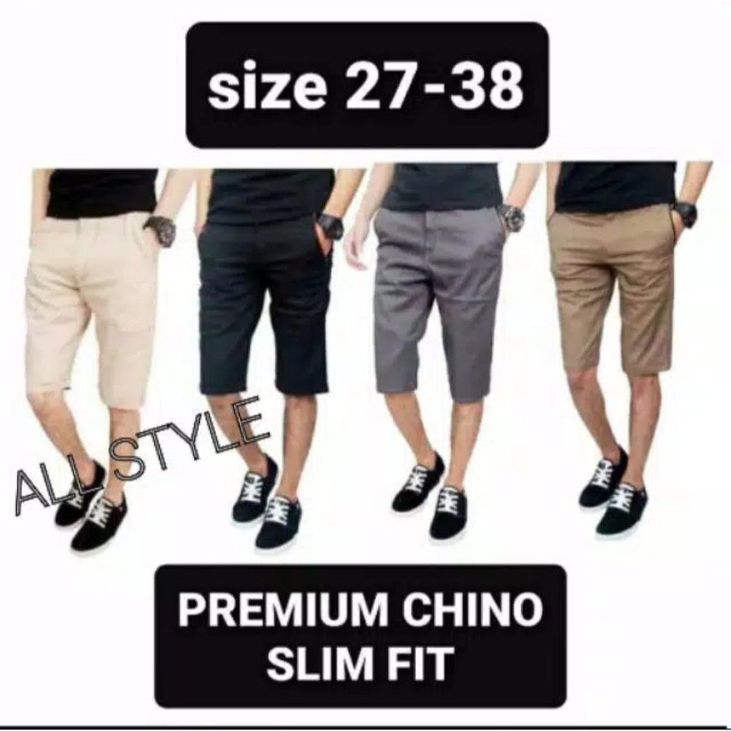 CELANA CHINOS PRIA PENDEK/ CHINOS  PENDEK Pria Surfing Distro Premium Renang Pantai Santai Kol