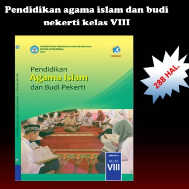 Buku teks siswa pendidikan agama Islam dan Budi pekerti k13 dikbud kelas 8 edisi revisi