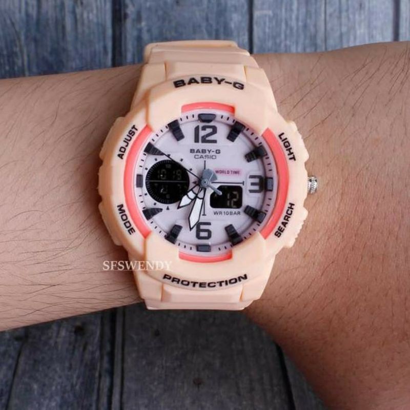MODEL TERBARU ... Casio Baby G Sherina Yellow Kuning . Jam Tangan Wanita Cewek Anak anak Termurah
