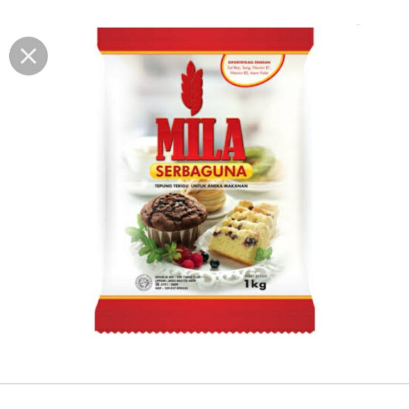 

tepung terigu mila 1 kg