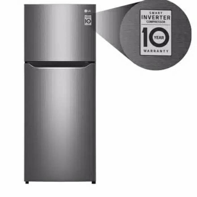 Kulkas LG GNB 185 SQBB 2 Pintu INVERTER NOFROST Garansi