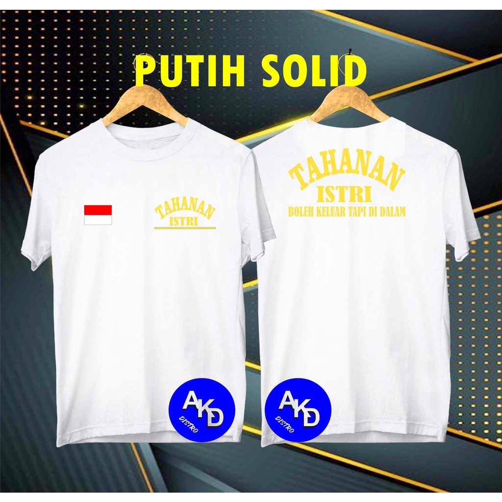 Apps Kaos Tahanan Istri Gold Kaos Wanita Kaos Pria Kaos Murah Hitam Putih