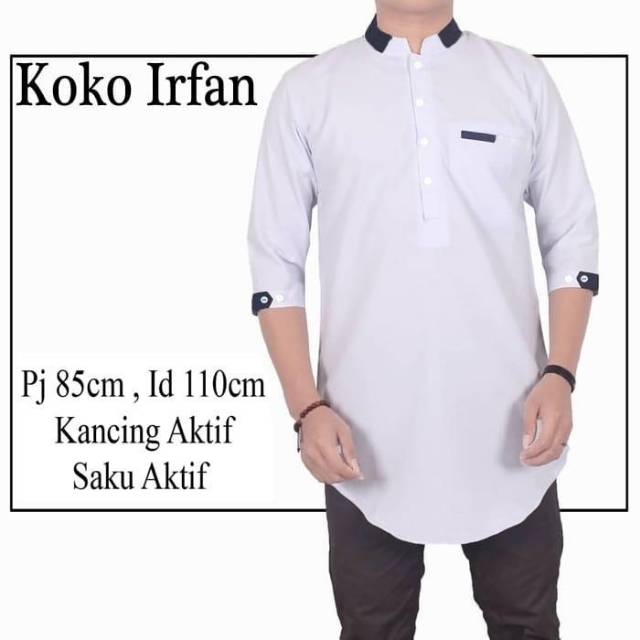 Baju koko pria Irfan