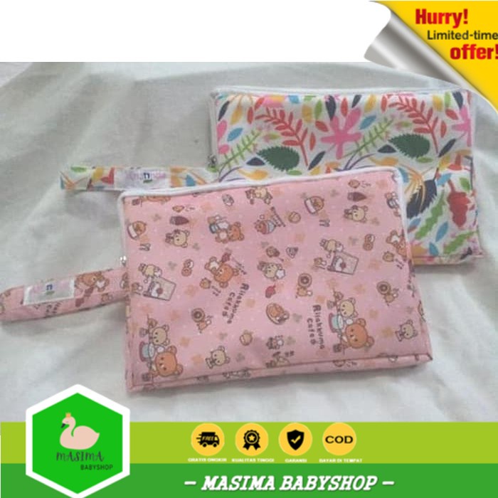 [MASIMABABYSHOP] feminim Wetbag Anannda tas serbaguna penyimpan menspad menstrual pad