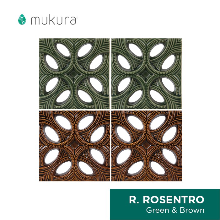 Roster Keramik Mukura Rosentro 30 x 30 cm