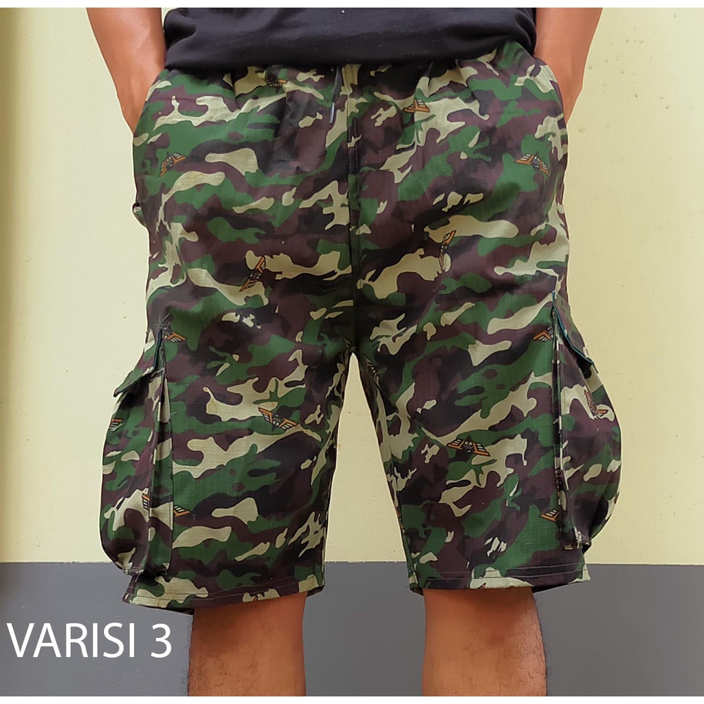 CELANA PENDEK PRIA DISTRO KARGO CARGO ARMY LORENG SURFING PREMIUM KATUN TWIL HARGA GROSIR