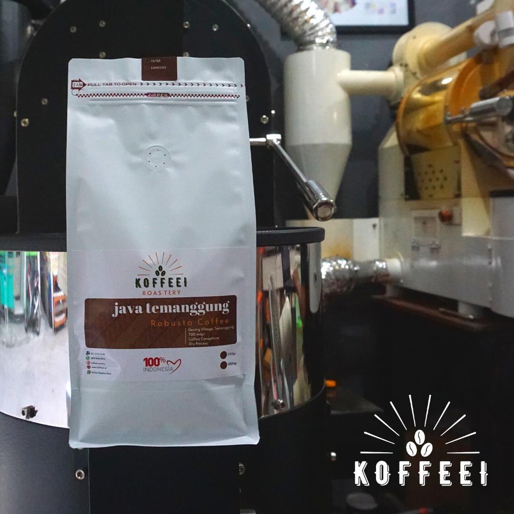 

Biji Kopi Robusta Temanggung