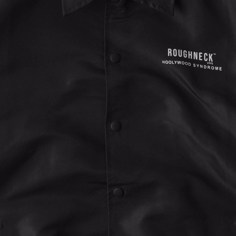 Roughneck CJ099 Black Gotta Fight Coach Jacket / jaket coach roughneck / coach roughneck