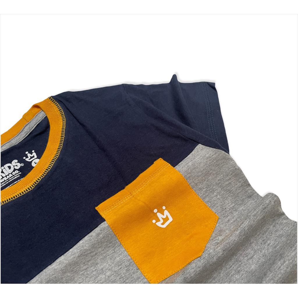 Baju kaos anak piko usia 1-12 tahun bahan katun kombed