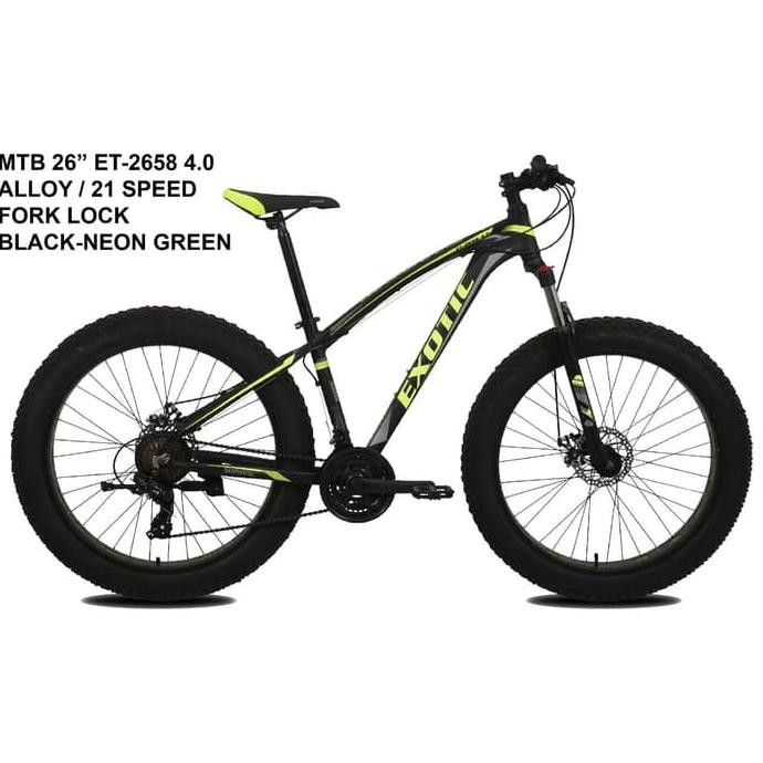 Sepeda MTB 26 Exotic 2658 Fatbike