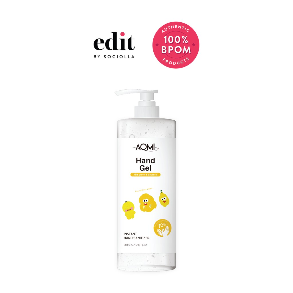 

AOMI Hand Sanitizer 500 ml - Size: 500 ml - Edit by Sociolla