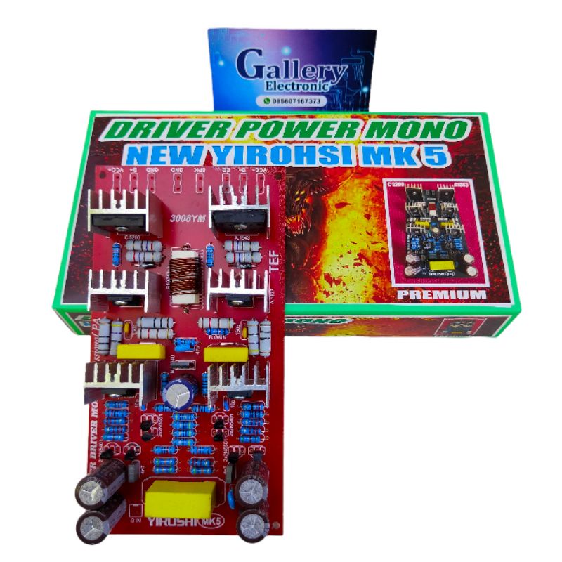 Jual MK5 Power Driver Yiroshi MK 5 200-2000W komponen bagus | Shopee